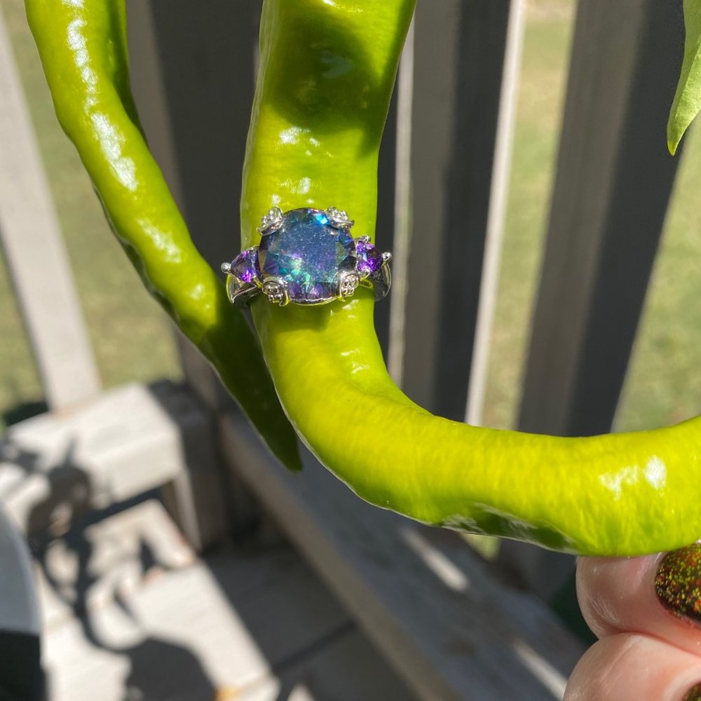 Mystic Topaz Ring